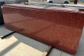 Polished Rectangular ruby red granite slabs