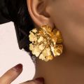 Flower 14k Gold Plated Ear Studs