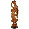 Wooden Women Statue