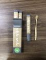 Pluvier brown/black bamboo toothbrush
