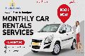 Monthly Car rentals services