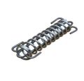 Mild Steel Silver fence tension spring