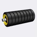 Rubber Black impact conveyor roller