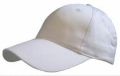 White Plain cotton cap