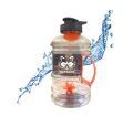 Plastic Transparent mapache sports gallon bottle