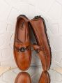 CS-016 Mens Brown Leather Loafers