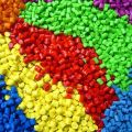 Plastic multicolor masterbatch granules