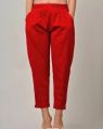 Red white Black etc Solid ladies trousers pants