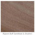 Rippon Buff Sandblast Brushed Sandstone and Limestone Paving Stone