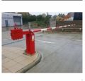 Mild Steel Electric Red manual boom barrier