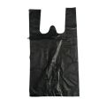 Black Plain w cut compostable garbage bag