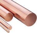 Polished Solid Round Brown copper rods