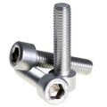 Polished Metallic stainless steel allen bolts