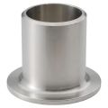 Polished Round Grey stainless steel long stub end
