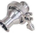 Grey stainless steel nrv valve