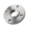 Grey stainless steel round flanges