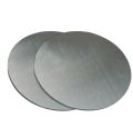 Polished Grey stainless steel round plates