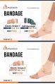 TRIANGLES Cotton Lycra Skin elastic crepe bandage