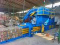 Mild Steel New High Pressure 415v 20 TON Three Phase Automatic horizontal waste paper baling machine