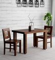 Sheesham Wood 2 Seater Dining Set with Chairs