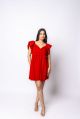 Ladies Red Short Dress