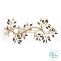 Sensational Majestic Gold And Grey Branch Metal Wall Art