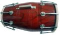 Wooden Handmade Indian Dholak Red Sr Folk Musical Instrument Drum