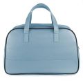 Rexine Light Blue Travel Bag