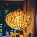 Natural Grass Handmade Hanging Lamp