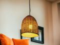 Handmade Cane Grass Hanging Lamp