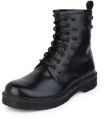 CS-005 Mens Black Leather Boots