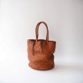 stysion handmade woven leather bags