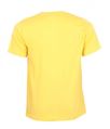 Mens Light Yellow Round Neck T-Shirts