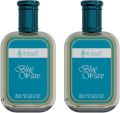 Transparent Gas Liquid blue wave perfume