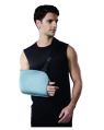 Cotton Light Blue Plain vissco core arm pouch sling