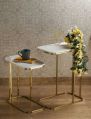 Marble Side Table Set
