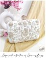 Ladies Floral Creeper Rectangle Clutch Bag