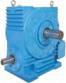 M Power Transmissions Cast Iron Polished Blue New 1-20 HP 90-100kg Worm Reduction Gear