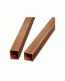 Square Brown copper long pipes
