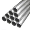 Polished Grey Stainless Steel Round Pipes