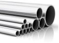 Polished Round Grey stainless steel seamless pipes