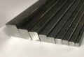 Polished Grey stainless steel square rods