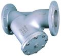 Grey stainless steel strainer valve