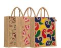 Multicolor Printed Jute Bags