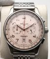 breitling premier b01 chronograph stainless steel off white dial watch
