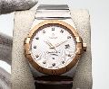 Omega Constellation Double Eagle Rose Gold Watch