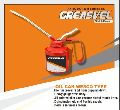 Tin Coated Red New greasvel oil can
