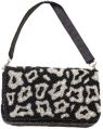 Julia Flap Over Leopard Design Clutch Bag