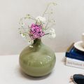 Pista Green Round Bud Small Flower Vase