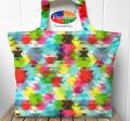 Multicolor Printed Shopping Tote Bags